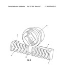 Double draw bar spring mechanism diagram and image