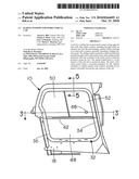 SLIDING WINDOW FOR WORK VEHICLE CAB diagram and image