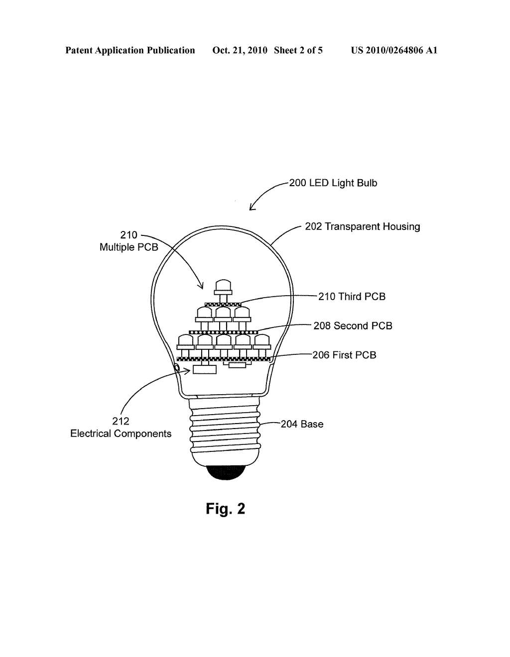 Led Light Bulb Diagram Gallery