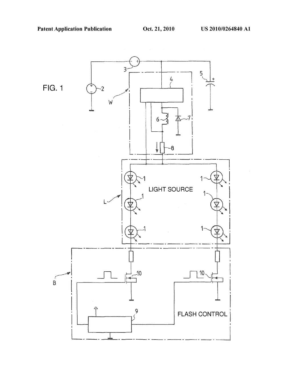 FLASHLIGHT FOR ALARM SYSTEMS - diagram, schematic, and image 02