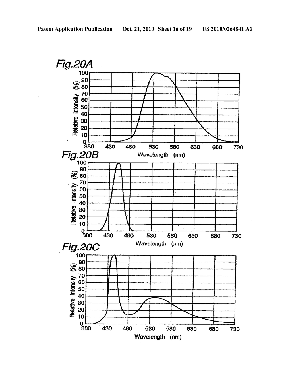 DEVICE FOR EMITTING WHITE-COLOR LIGHT - diagram, schematic, and image 17