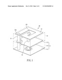 STACKED LC RESONATOR AND BANDPASS FILTER OF USING THE SAME diagram and image