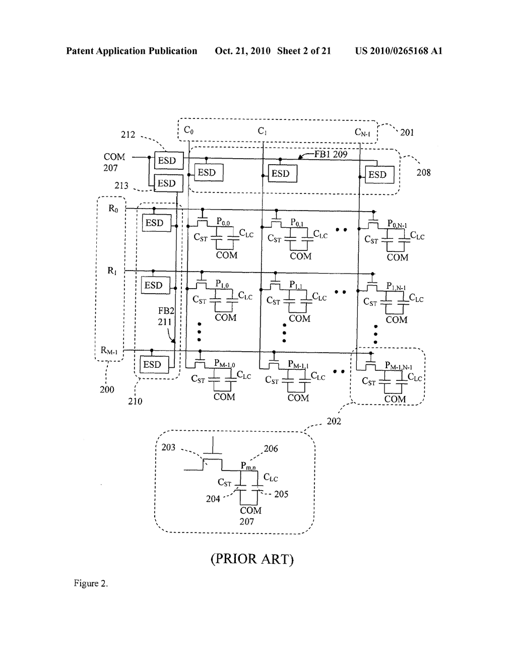 LOW POWER ACTIVE MATRIX DISPLAY - diagram, schematic, and image 03