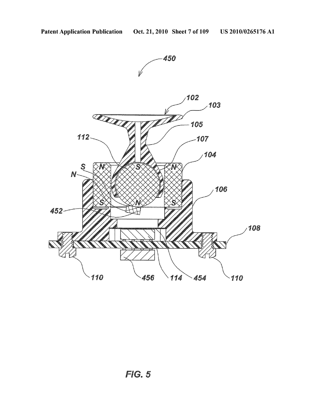 Magnetic Manual User Interface Devices - diagram, schematic, and image 08