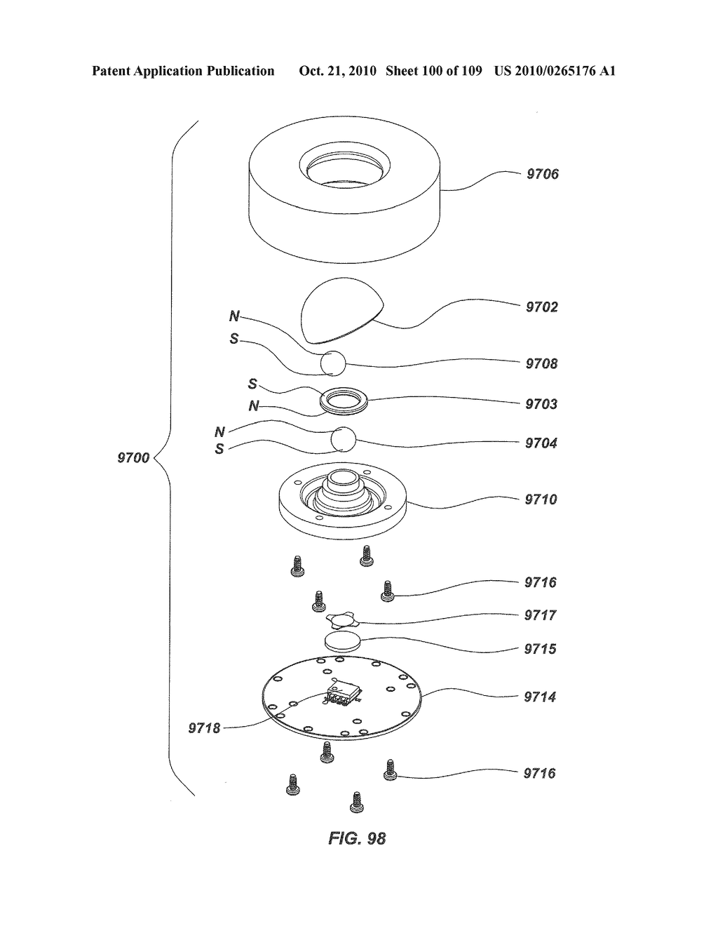 Magnetic Manual User Interface Devices - diagram, schematic, and image 101