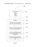 System, method and computer readable media for enabling a user to quickly identify and select a key on a touch screen keypad by easing key selection diagram and image