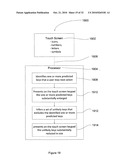 System, method and computer readable media for enabling a user to quickly identify and select a key on a touch screen keypad by easing key selection diagram and image