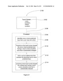 System, method and computer readable media for enabling a user to quickly identify and select a key on a touch screen keypad by easing key selection diagram and image