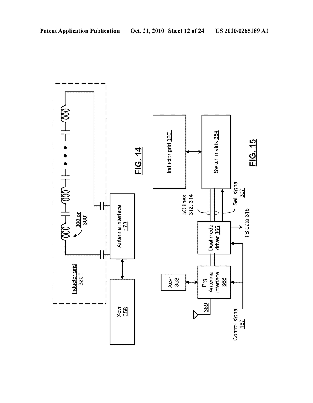 INDUCTIVE TOUCH SCREEN WITH INTEGRATED ANTENNA FOR USE IN A COMMUNICATION DEVICE AND METHODS FOR USE THEREWITH - diagram, schematic, and image 13