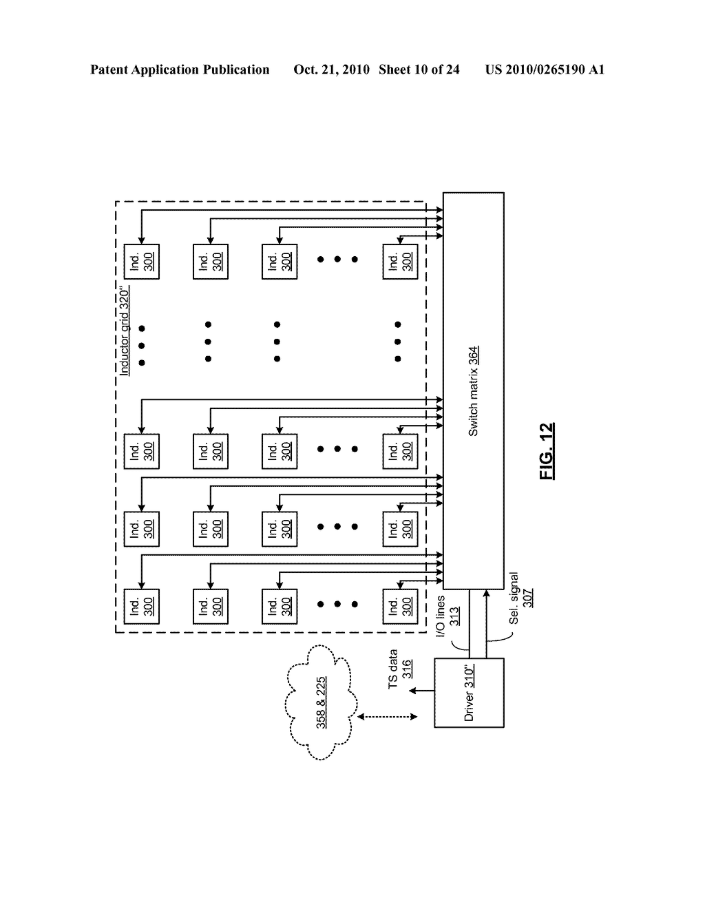 INDUCTIVE TOUCH SCREEN AND METHODS FOR USE THEREWITH - diagram, schematic, and image 11