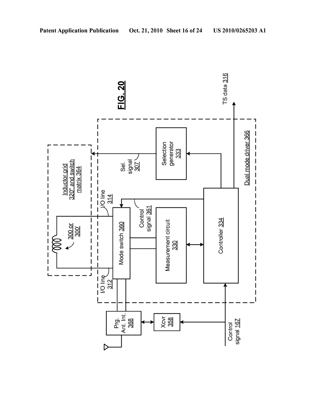 DUAL MODE INDUCTIVE TOUCH SCREEN FOR USE IN A CONFIGURABLE COMMUNICATION DEVICE AND METHODS FOR USE THEREWITH - diagram, schematic, and image 17