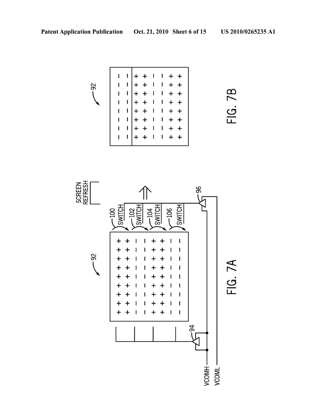 STAGGERED LINE INVERSION AND POWER REDUCTION SYSTEM AND METHOD FOR LCD PANELS - diagram, schematic, and image 07