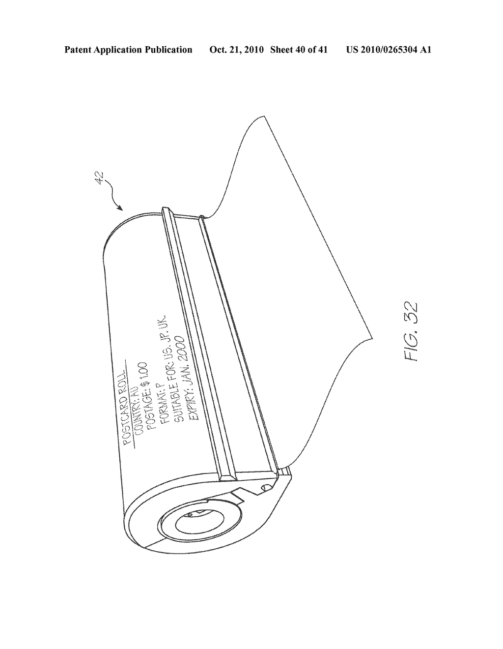 Printing cartridge with radio frequency identification - diagram, schematic, and image 41