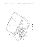 INK CONTAINER FOR INK JET PRINTER, HOLDER FOR THE CONTAINER, CARRIAGE FOR THE HOLDER, AND INK JET PRINTER diagram and image