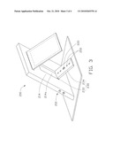 DIGITAL PICTURE FRAME WITH LIGHT-SHIELDING CARRYING PORTION diagram and image