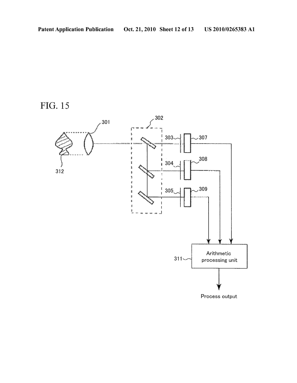 COLOR IMAGING DEVICE, IMAGING APPARATUS USING THE SAME, AND FILTER - diagram, schematic, and image 13