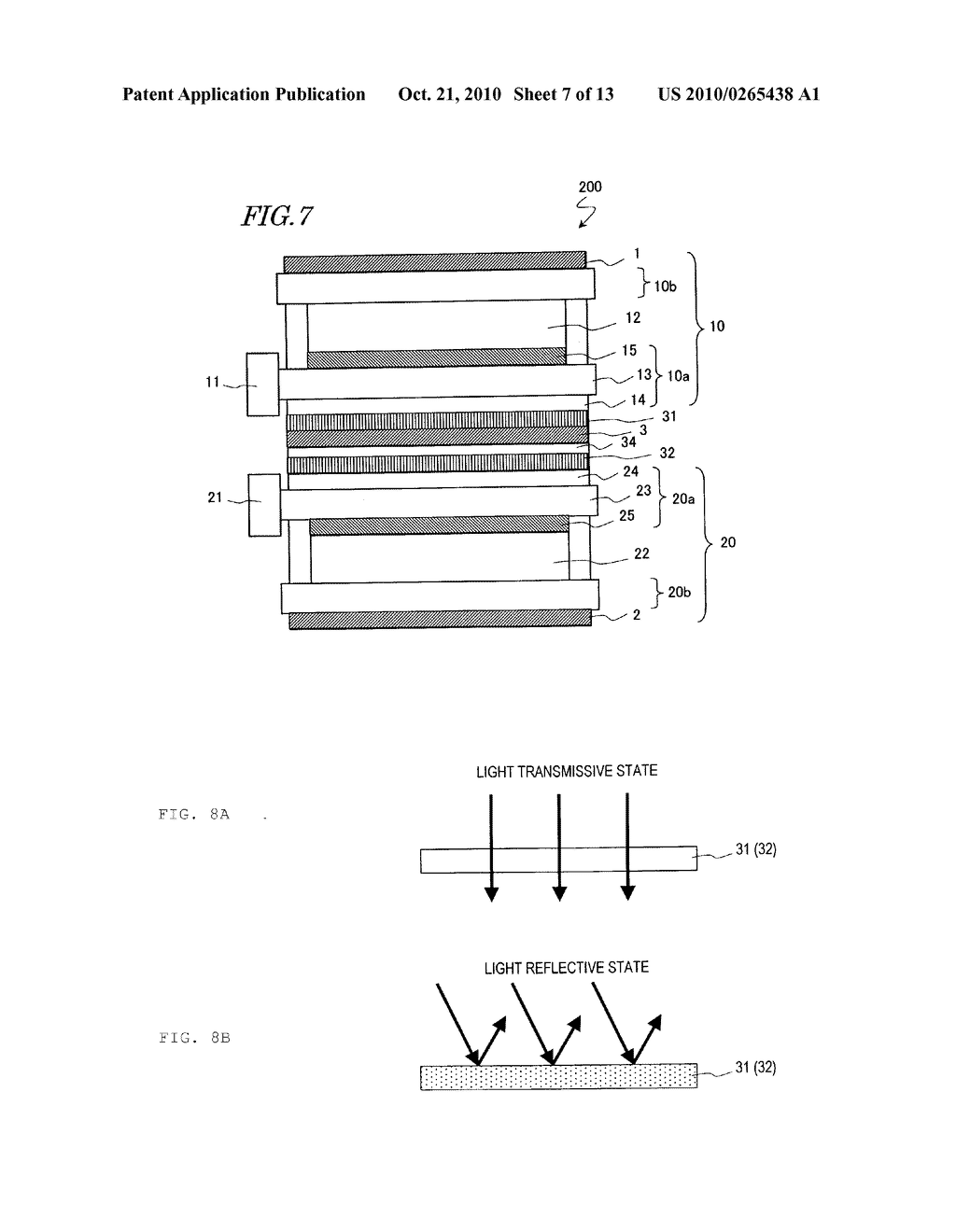 DOUBLE SIDED LIQUID CRYSTAL DISPLAY UNIT AND PORTABLE ELECTRONIC APPARATUS COMPRISING A POLARIZING ELEMENT BETWEEN TWO LIQUID CRYSTAL DISPLAY PANELS - diagram, schematic, and image 08