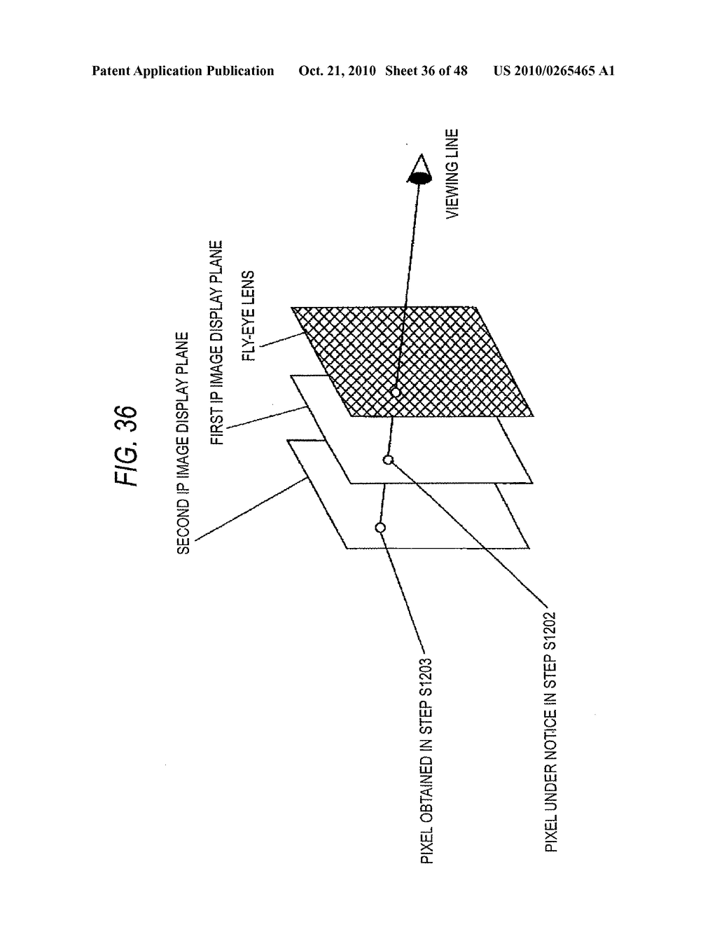 THREE-DIMENSIONAL IMAGE COMMUNICATION TERMINAL AND PROJECTION-TYPE THREE-DIMENSIONAL IMAGE DISPLAY APPARATUS - diagram, schematic, and image 37