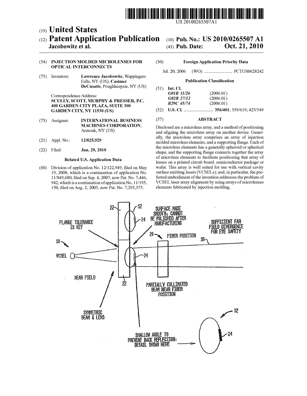 INJECTION MOLDED MICROLENSES FOR OPTICAL INTERCONNECTS - diagram, schematic, and image 01