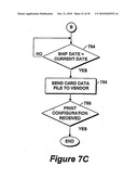 METHOD AND APPARATUS FOR USING GREETING CARDS DISTRIBUTED WITH ELECTRONIC COMMERCE TRANSACTIONS AS PICK TICKETS diagram and image