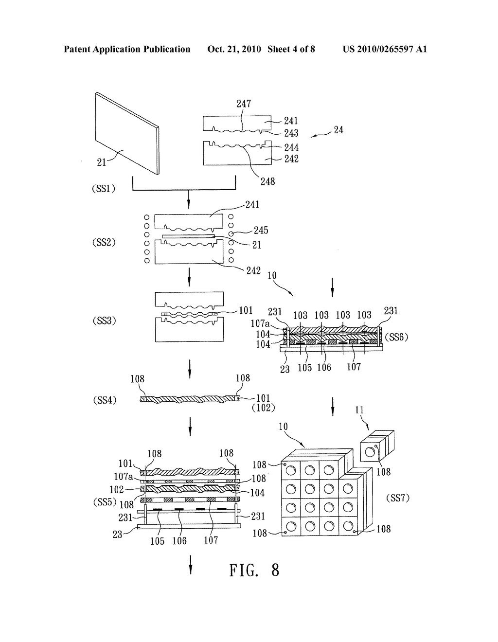 RECTANGULAR STACKED GLASS LENS MODULE WITH ALIGNMENT MEMBER AND MANUFACTURING METHOD THEREOF - diagram, schematic, and image 05