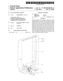 FLAT PANEL DISPLAY DEVICE diagram and image