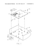 COMPUTER CHASSIS FOR MOUNTING MOTHERBOARD THEREIN diagram and image