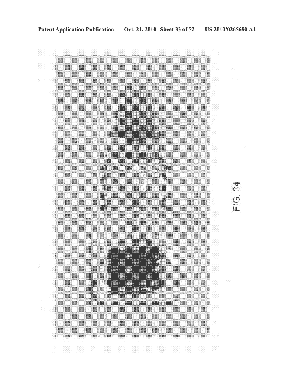 Pocket-enabled chip assembly for implantable devices - diagram, schematic, and image 34