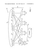 SPANNING TREE ROOT SELECTION IN A HIERARCHICAL NETWORK diagram and image