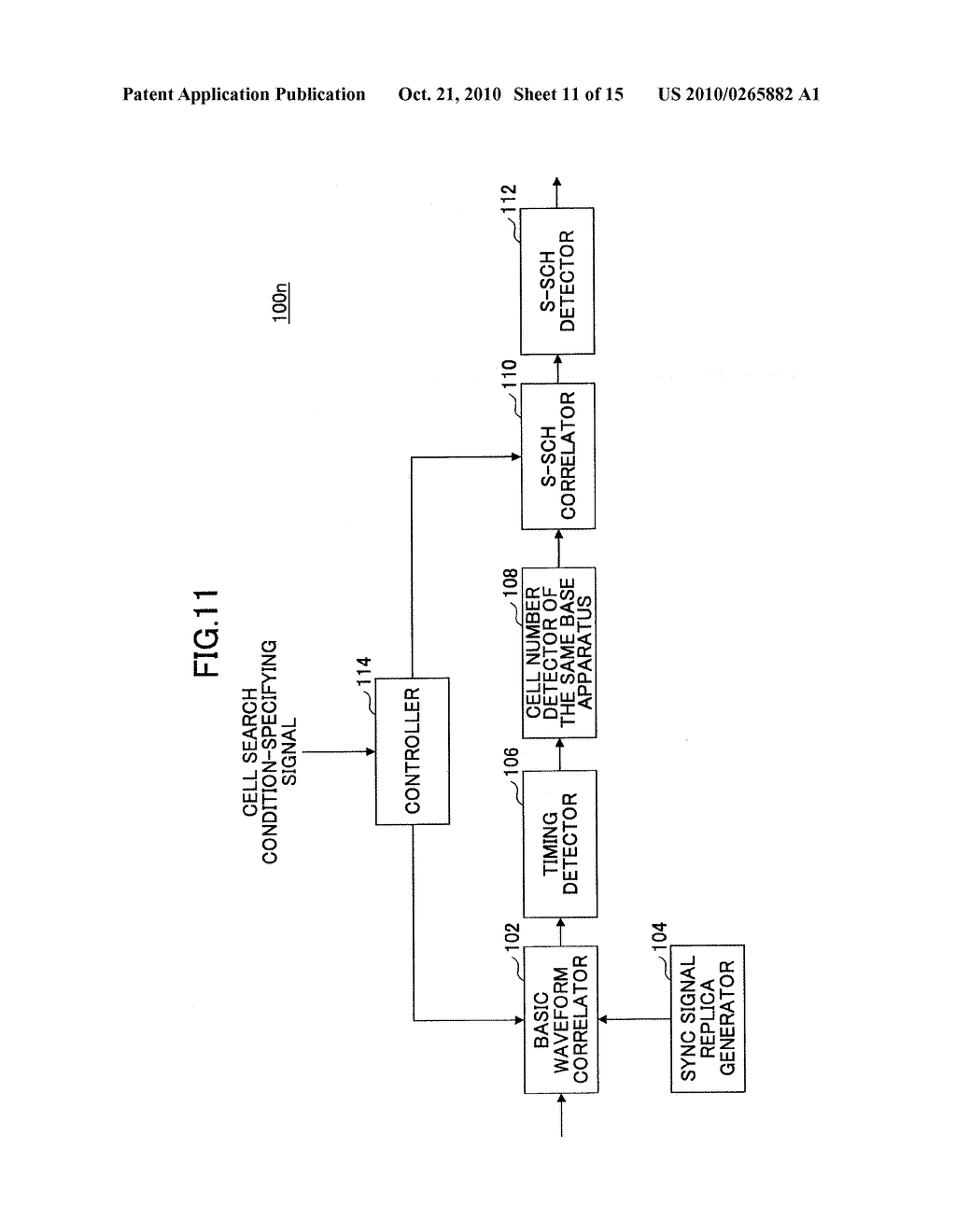 USER APPARATUS AND CELL SEARCH METHOD - diagram, schematic, and image 12