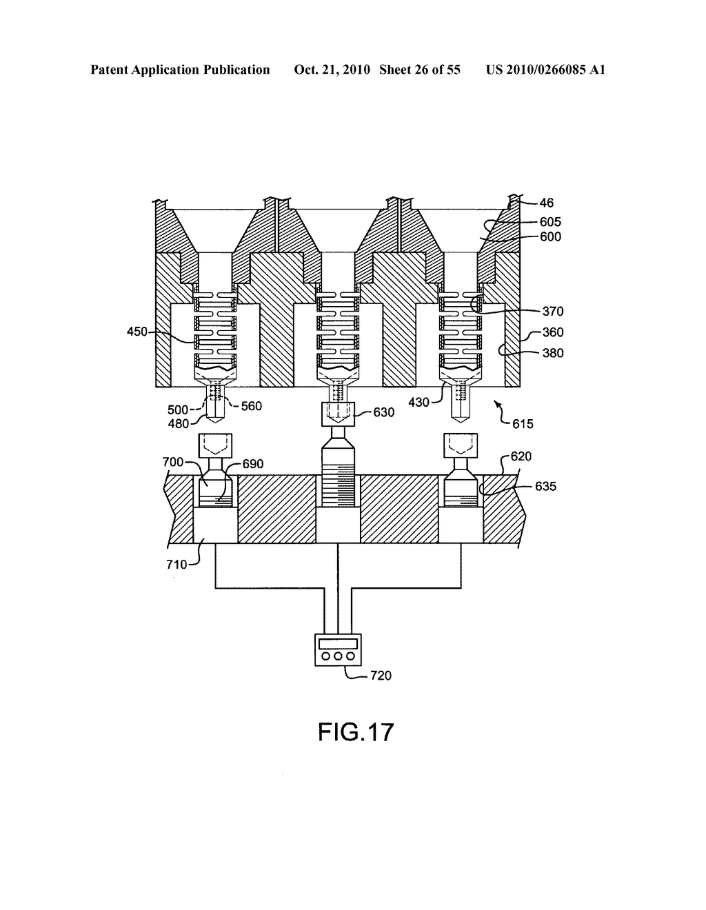 Nuclear fission reactor, flow control assembly, methods therefor and a flow control assembly system - diagram, schematic, and image 27