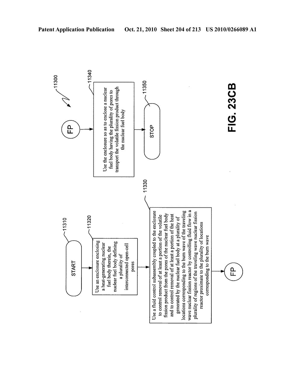 Nuclear fission reactor fuel assembly and system configured for controlled removal of a volatile fission product and heat released by a burn wave in a traveling wave nuclear fission reactor and method for same - diagram, schematic, and image 205