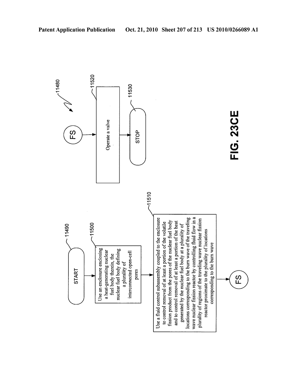 Nuclear fission reactor fuel assembly and system configured for controlled removal of a volatile fission product and heat released by a burn wave in a traveling wave nuclear fission reactor and method for same - diagram, schematic, and image 208