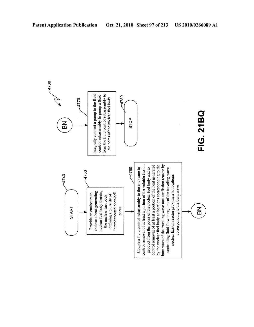 Nuclear fission reactor fuel assembly and system configured for controlled removal of a volatile fission product and heat released by a burn wave in a traveling wave nuclear fission reactor and method for same - diagram, schematic, and image 98