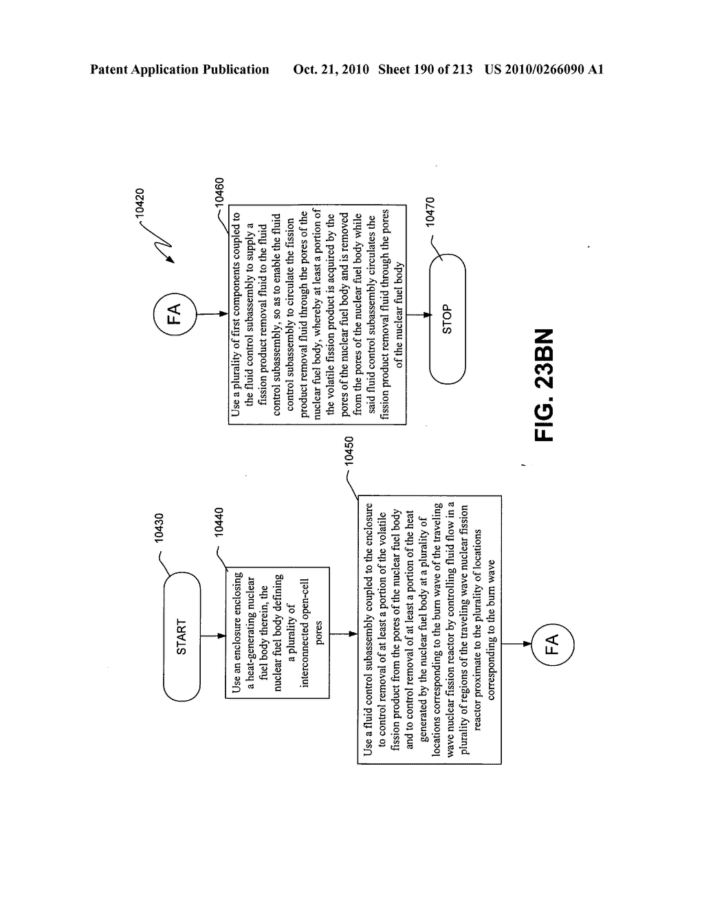 Nuclear fission reactor fuel assembly and system configured for controlled removal of a volatile fission product and heat released by a burn wave in a traveling wave nuclear fission reactor and method for same - diagram, schematic, and image 191