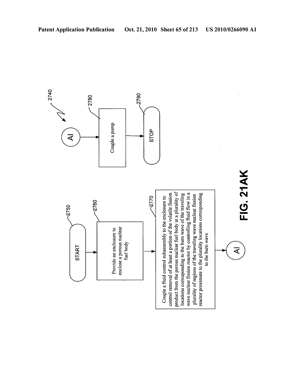 Nuclear fission reactor fuel assembly and system configured for controlled removal of a volatile fission product and heat released by a burn wave in a traveling wave nuclear fission reactor and method for same - diagram, schematic, and image 66