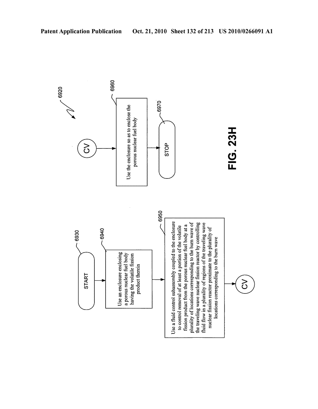 Nuclear fission reactor fuel assembly and system configured for controlled removal of a volatile fission product and heat released by a burn wave in a traveling wave nuclear fission reactor and method for same - diagram, schematic, and image 133