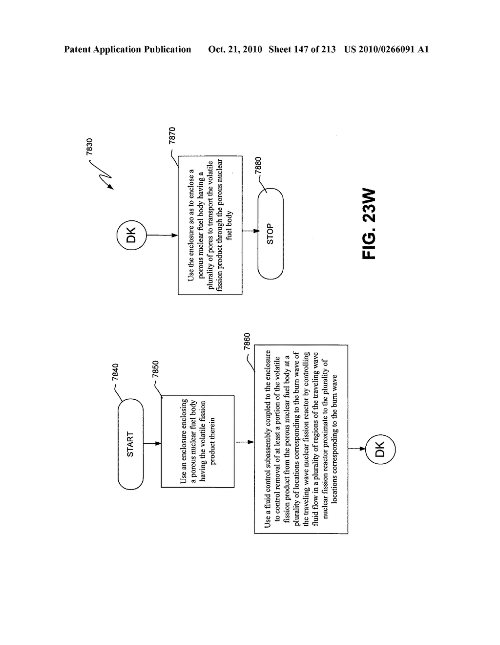 Nuclear fission reactor fuel assembly and system configured for controlled removal of a volatile fission product and heat released by a burn wave in a traveling wave nuclear fission reactor and method for same - diagram, schematic, and image 148