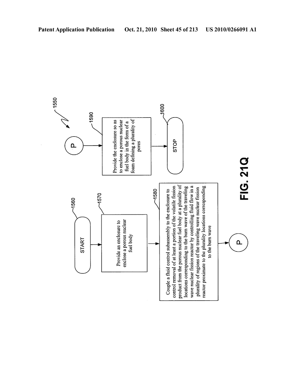 Nuclear fission reactor fuel assembly and system configured for controlled removal of a volatile fission product and heat released by a burn wave in a traveling wave nuclear fission reactor and method for same - diagram, schematic, and image 46