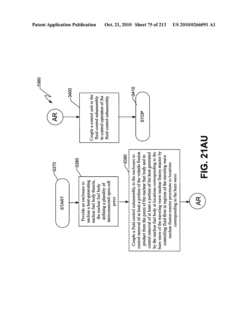 Nuclear fission reactor fuel assembly and system configured for controlled removal of a volatile fission product and heat released by a burn wave in a traveling wave nuclear fission reactor and method for same - diagram, schematic, and image 76