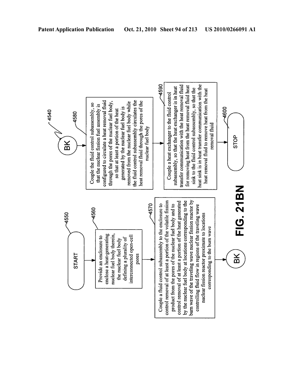 Nuclear fission reactor fuel assembly and system configured for controlled removal of a volatile fission product and heat released by a burn wave in a traveling wave nuclear fission reactor and method for same - diagram, schematic, and image 95