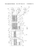 Network Switch with Integrated Cable Termination Locations diagram and image