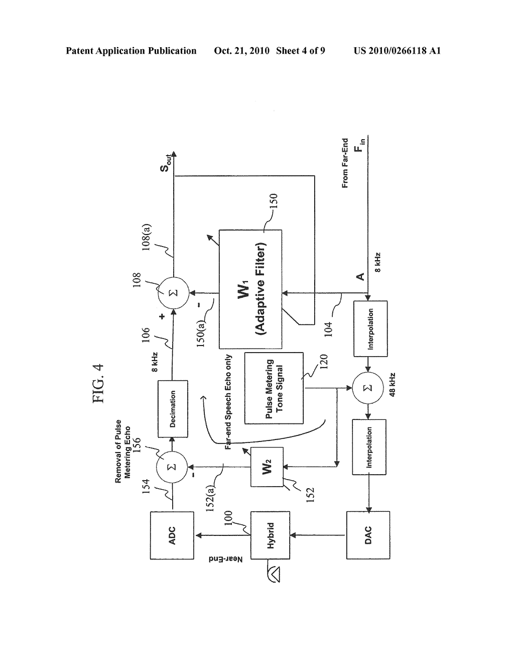Method and System for Stereo Echo Cancellation for VOIP Communication Systems - diagram, schematic, and image 05