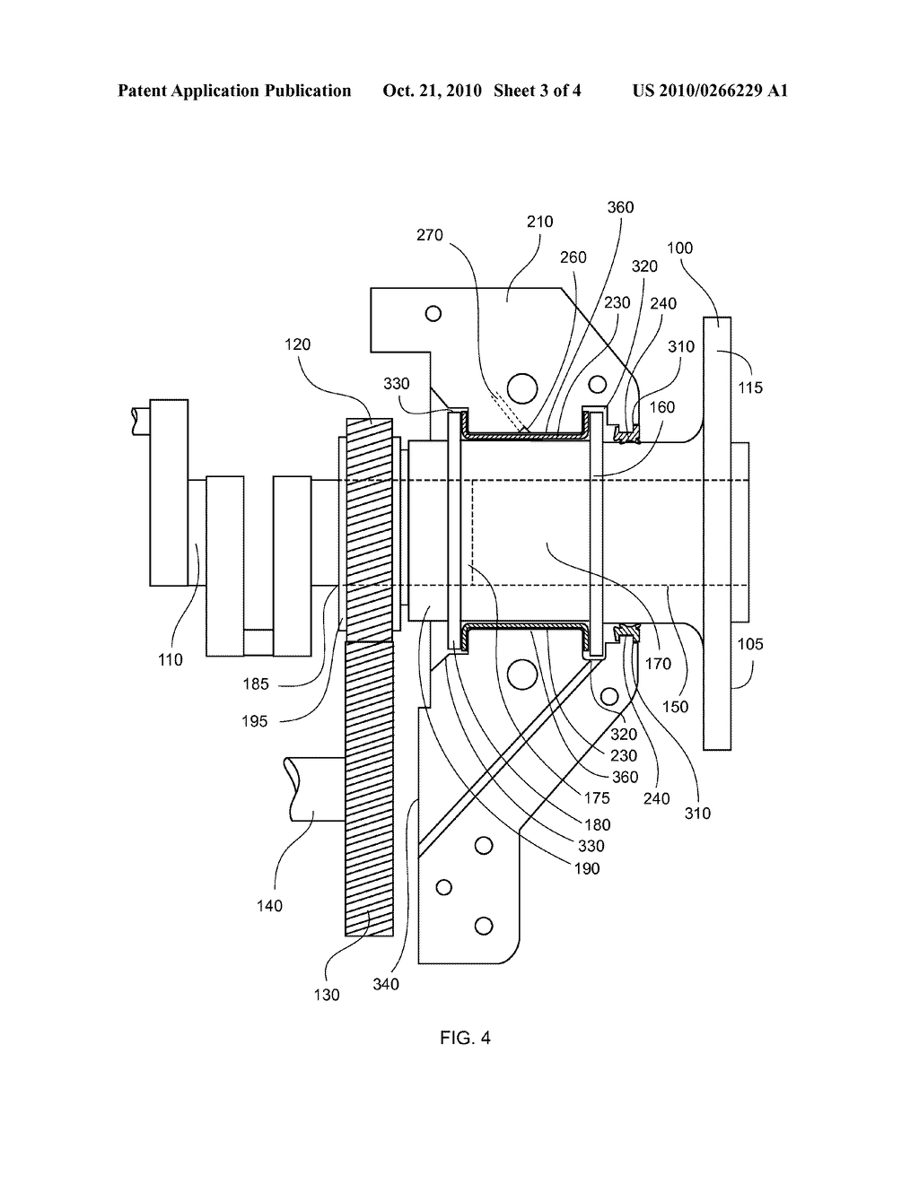 Aircraft Thrust Bearing Assembly, Method of Manufacture and Method of Use - diagram, schematic, and image 04