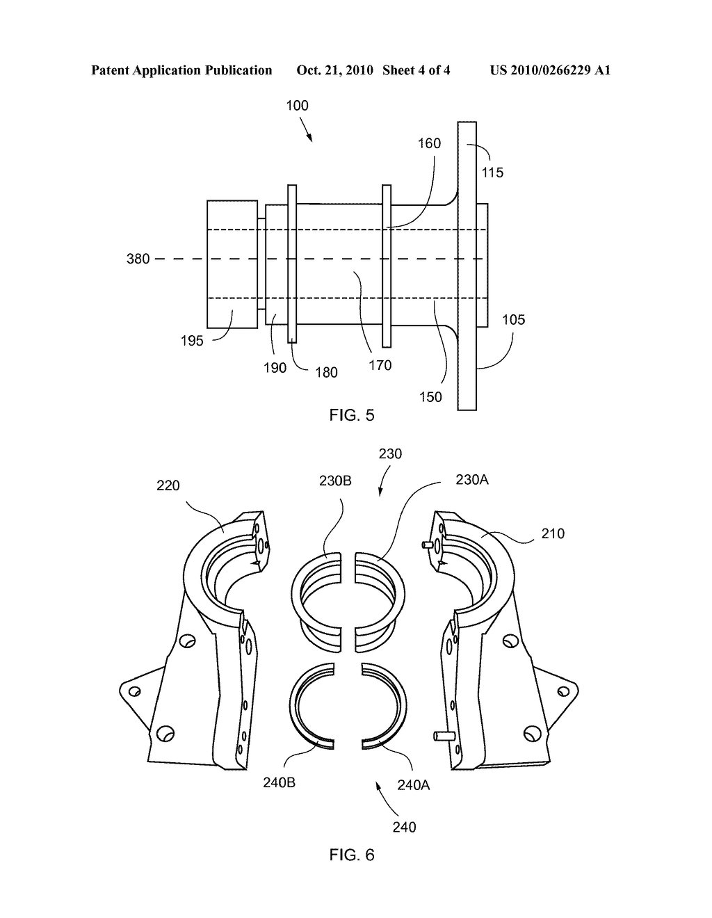 Aircraft Thrust Bearing Assembly, Method of Manufacture and Method of Use - diagram, schematic, and image 05