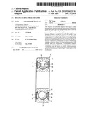 ROLLING BEARING FOR ALTERNATOR diagram and image