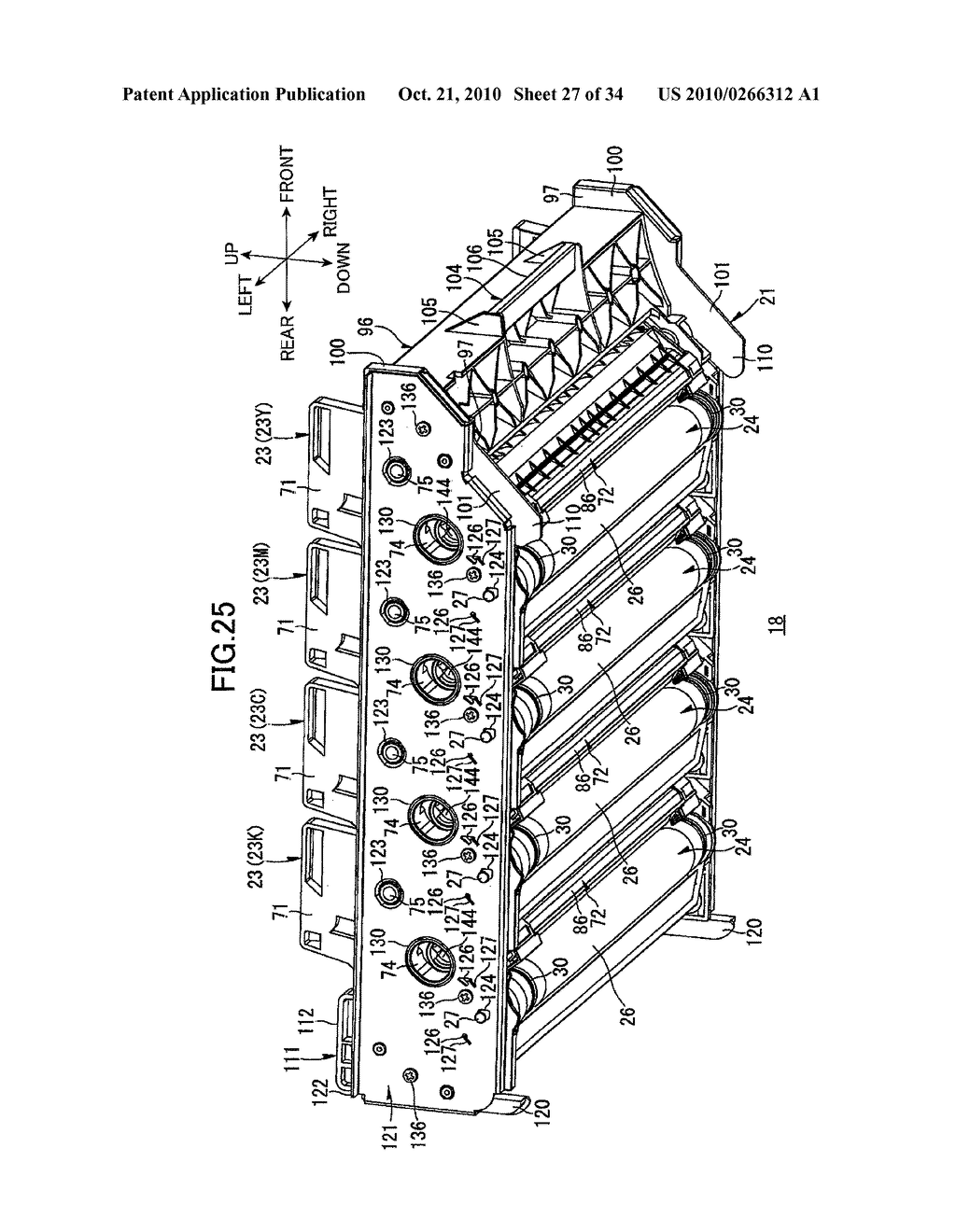 Tandem Photosensitive-Member Unit for Image-Forming Device - diagram, schematic, and image 28