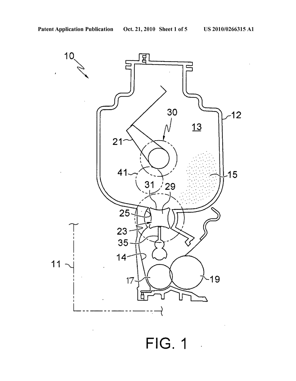 Geneva Drive and Locking Mechanism Therefor in a Toner Metering Mechanism for an Image Forming Apparatus - diagram, schematic, and image 02