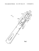 BLADE HOLDER, PARTICULARLY JOINT PLANE, BLADE AND METHOD FOR SHARPENING AND FINING DOWN A SUBSTRATE diagram and image