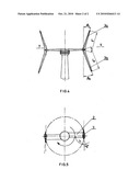 WIND TURBINE ROTOR WITH VERTICAL ROTATION AXIS diagram and image